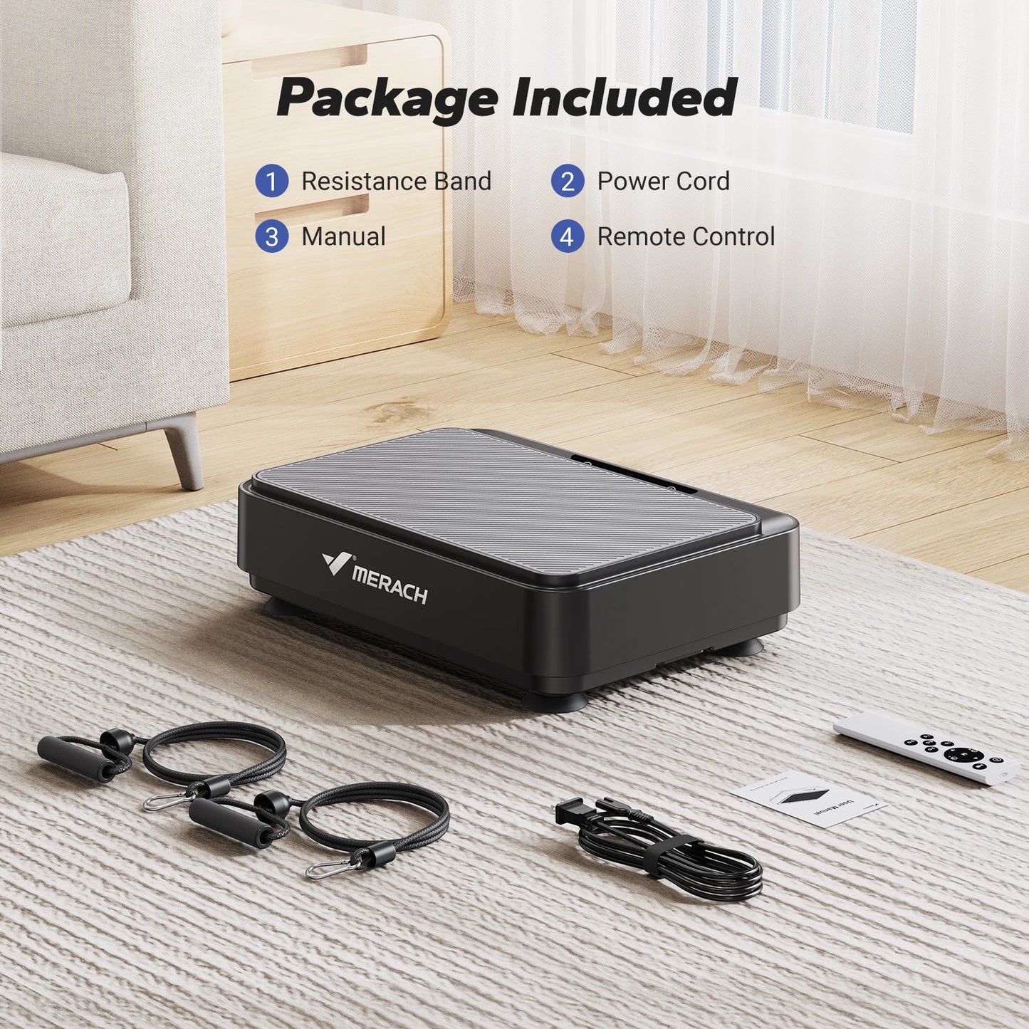 MERACH Vibration Plate Device For LymphDrainage Therapy