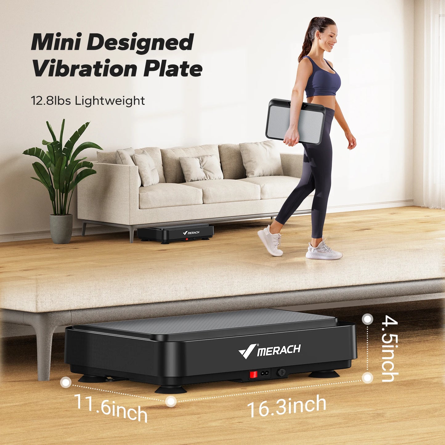 MERACH Vibration Plate Device For LymphDrainage Therapy