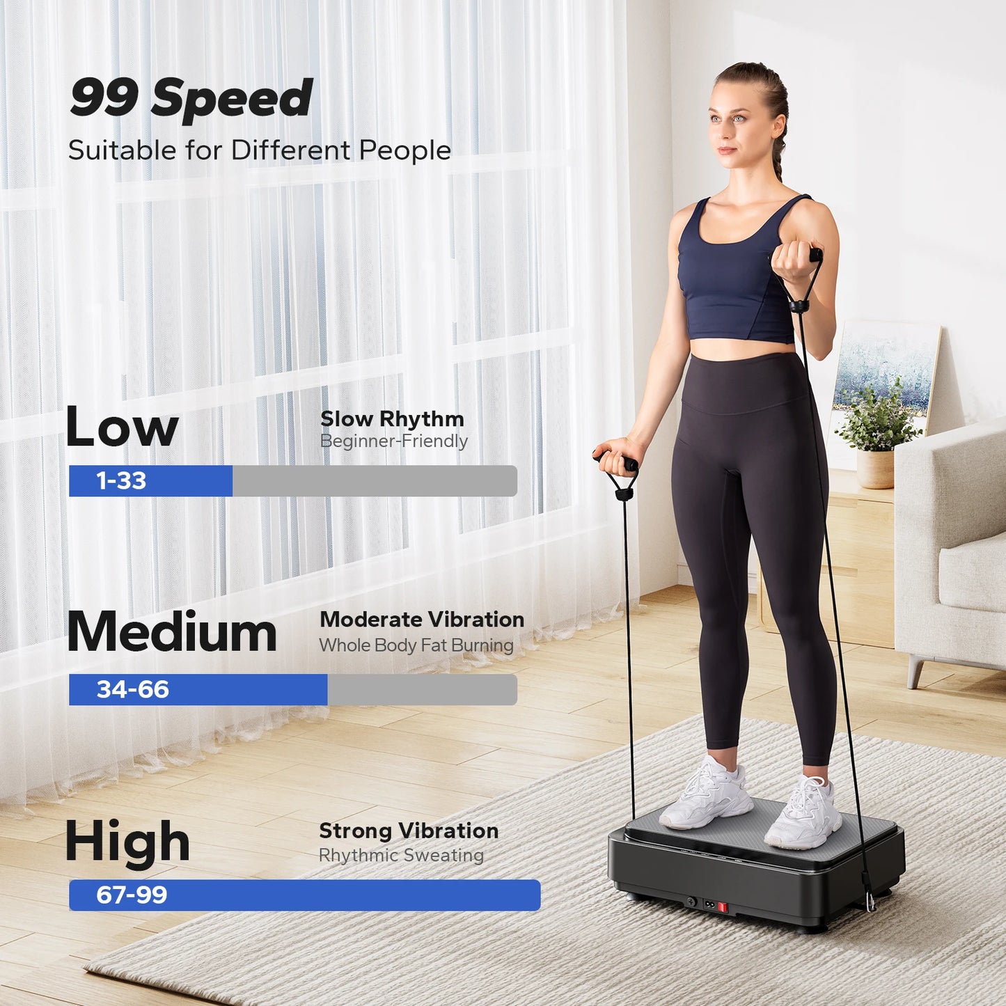 MERACH Vibration Plate Device For LymphDrainage Therapy