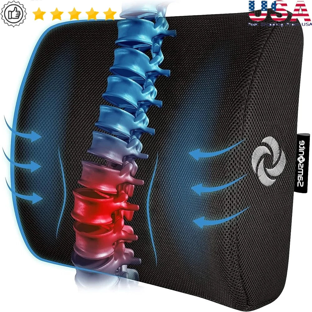 Fujian Lumbar Memory Foam Pillow For Office And Car Seats