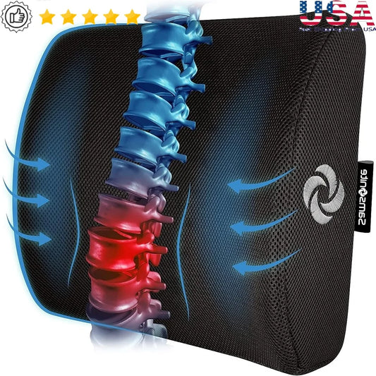 Fujian Lumbar Memory Foam Pillow For Office And Car Seats