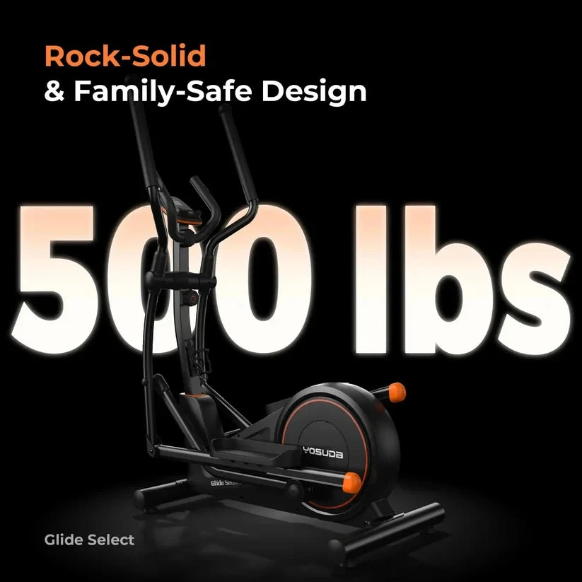 YOSUDA Magnetic Elliptical Trainer Pro EM1 Long-Stride