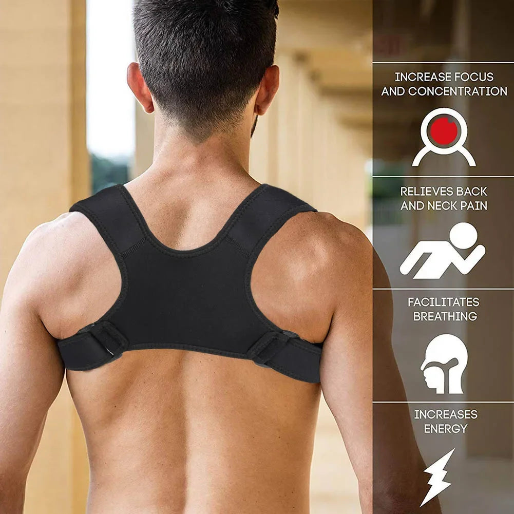 Eelhoe Posture Corrector Back Brace Clavicle Shoulder