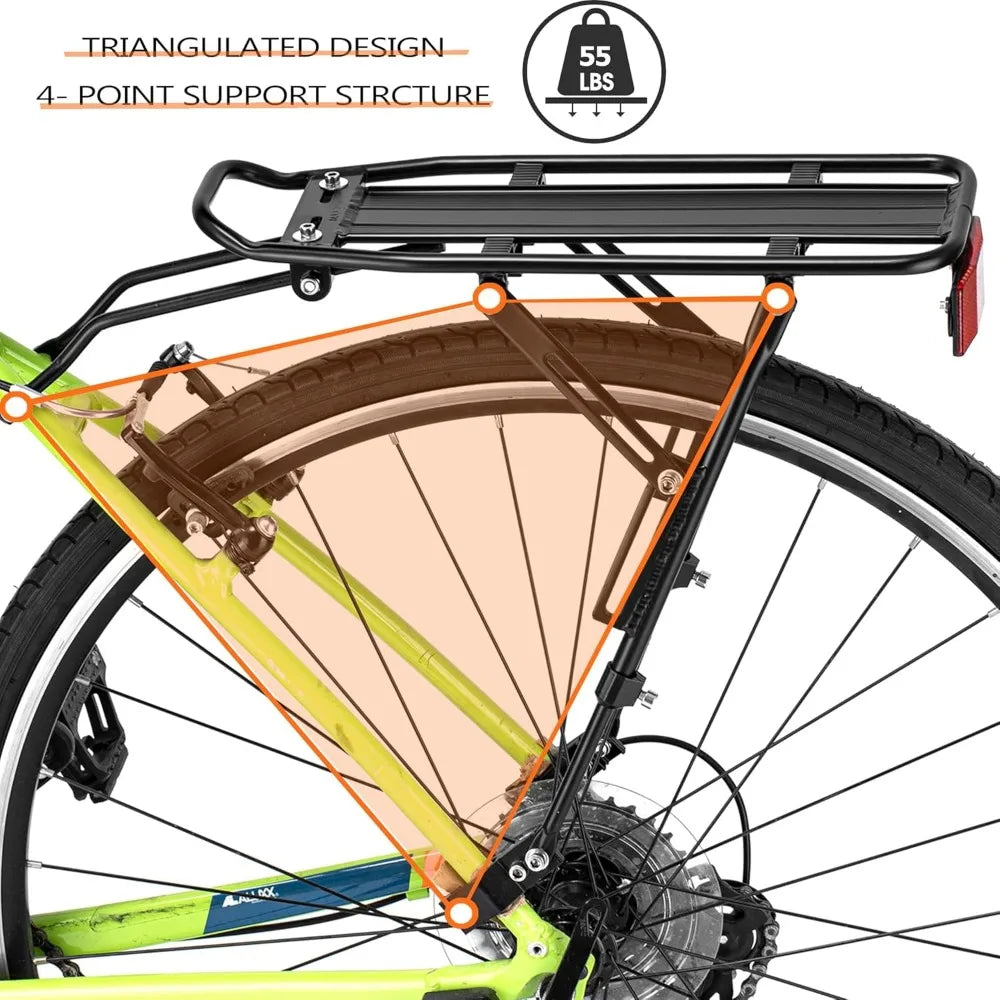 Hign Concerned Rear Bike Rack Universal Touring Carrier