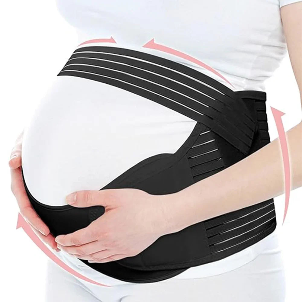 Hign-concerned Maternity Belly Support Belt Adjustable Waist Brace for Pregnancy
