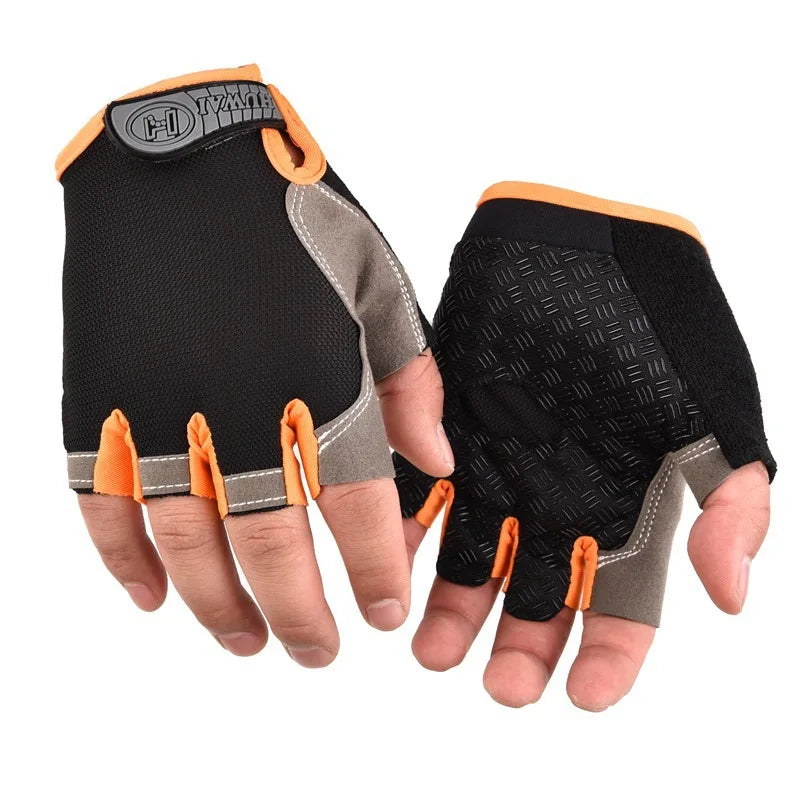 Breathable Fingerless Gym Gloves For Training And Cycling