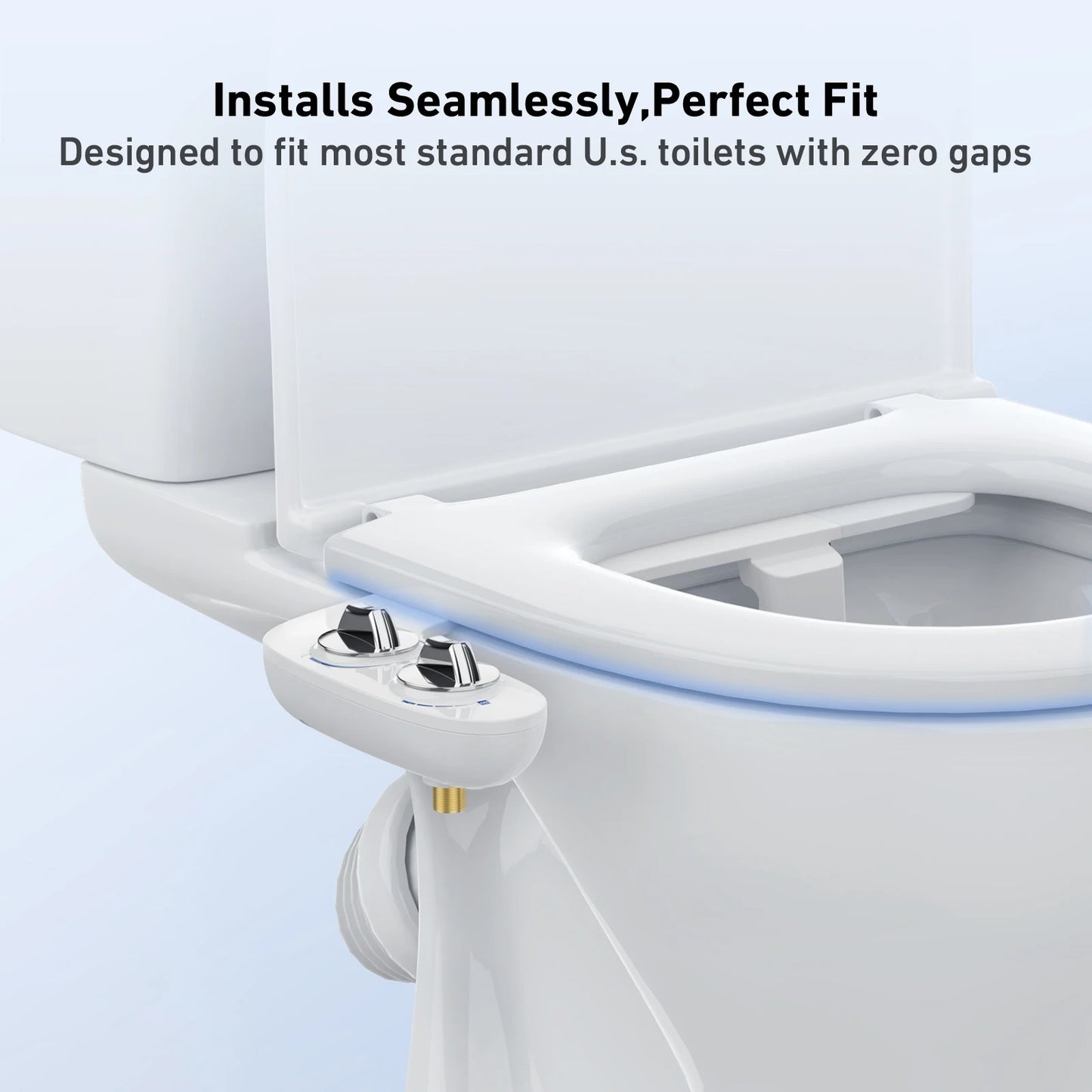 HiMISSH Bidet Attachment for Toilet Fresh Water Non Electric