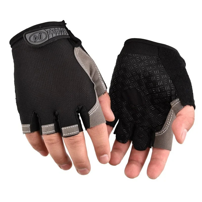 Breathable Fingerless Gym Gloves For Training And Cycling