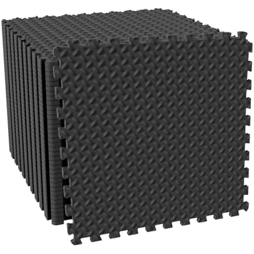 Interlocking EVA Floor Mats 36 Piece Shock Absorbing Workout Tiles