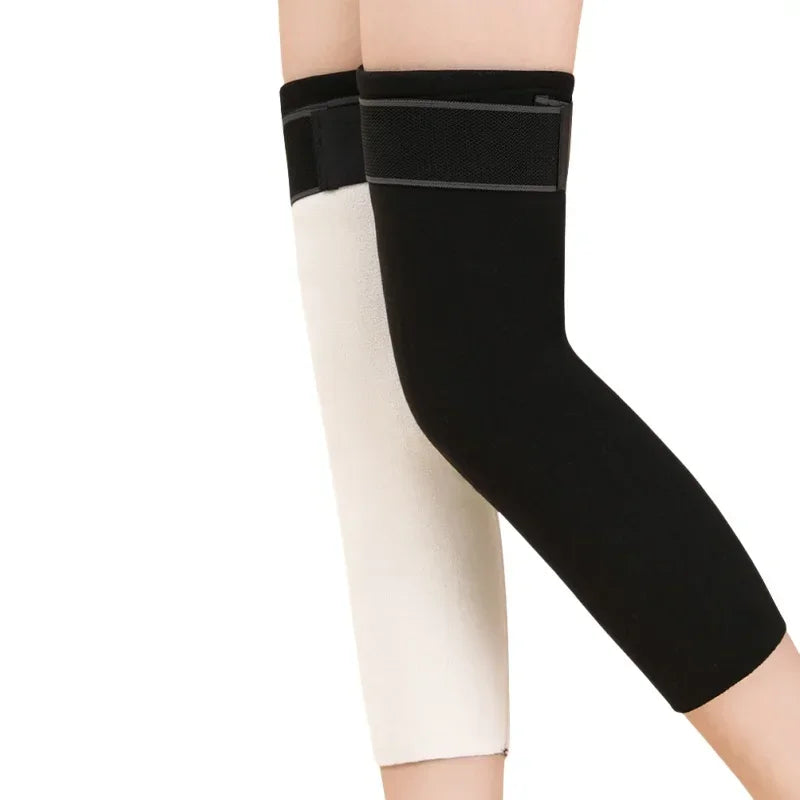 Eelhoe Cotton Plush Leg Warmers Knee Arthritis Knee Braces