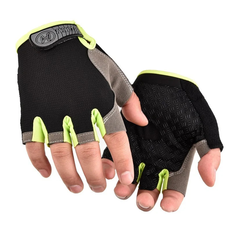 Breathable Fingerless Gym Gloves For Training And Cycling