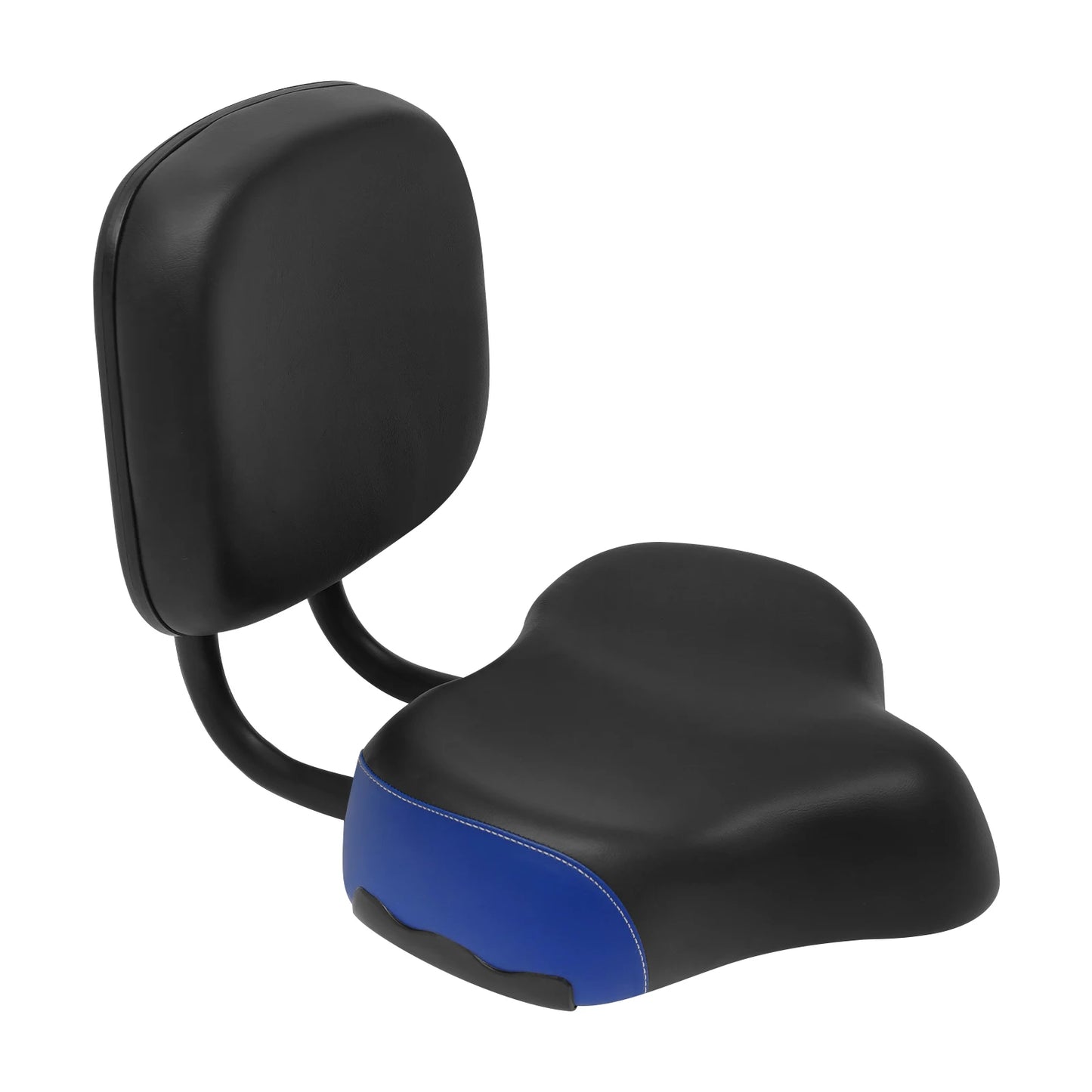 Bicycle Saddle With Back Support And Adjustable Back Rest