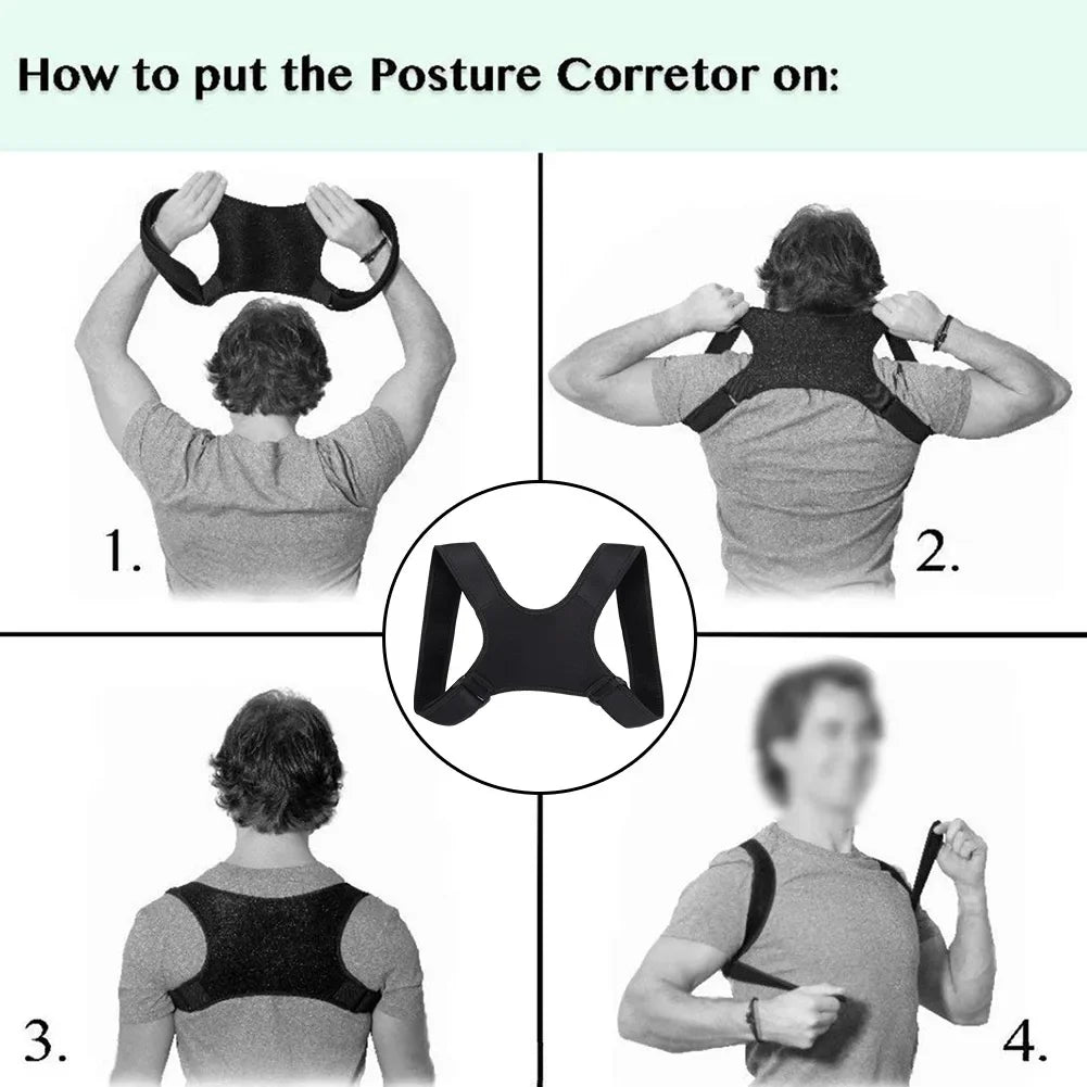 Eelhoe Posture Corrector Back Brace Clavicle Shoulder