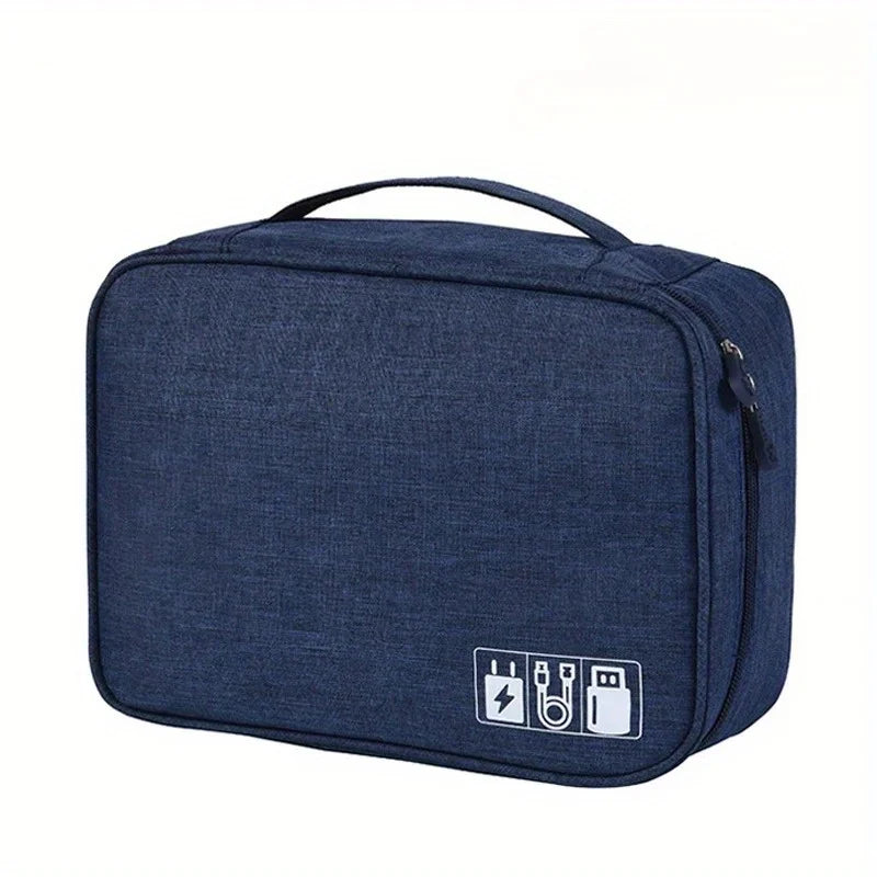 ATMDOGCN Travel Cable Organizer Bag Portable Electronics Storage Case Waterproof