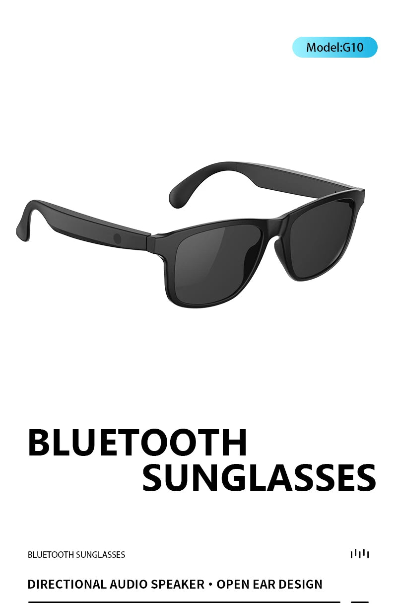 Giinova Smart Glasses Bluetooth Hands Free Sunglasses