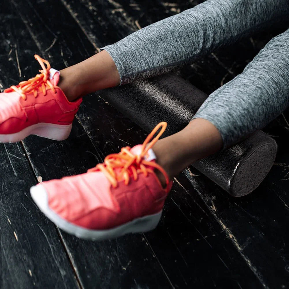 Foam Massage Roller High Density Round Foam Roller For Exercise Yoga Pilates Physical Therapy Self Massage