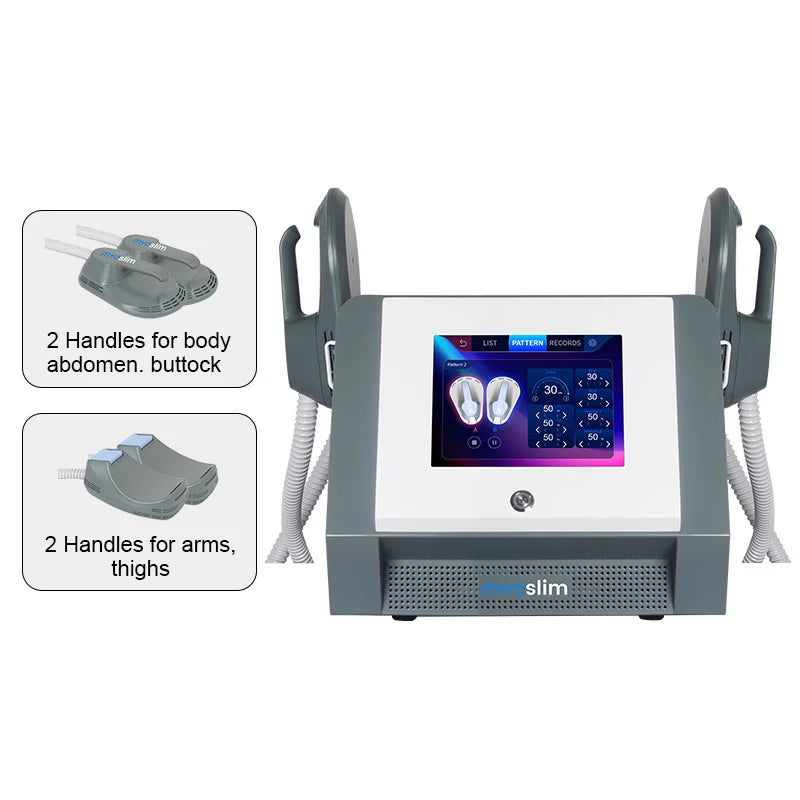MYOSLIM Neo Portable EMS Machine Electromagnetic Muscle Stimulator Fat Removal