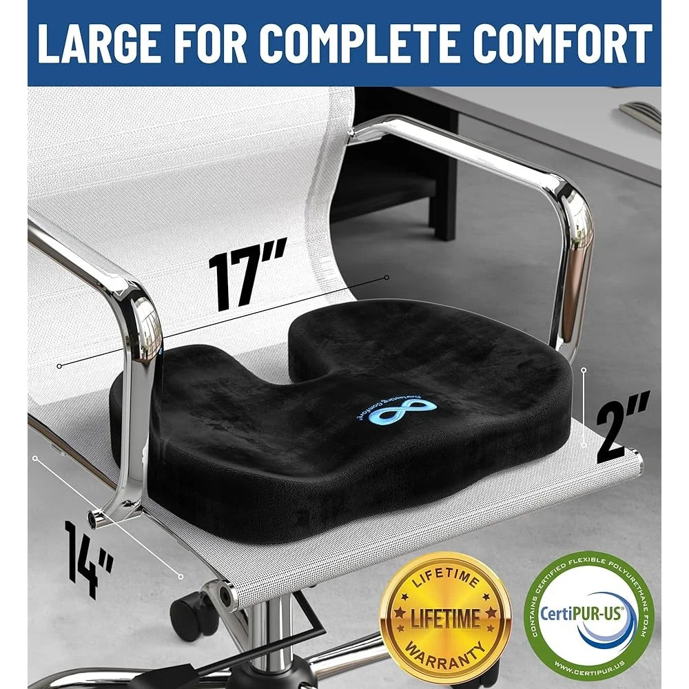 FujianCraft of Weaving MemoryFoam Seat Cushion Office Chair