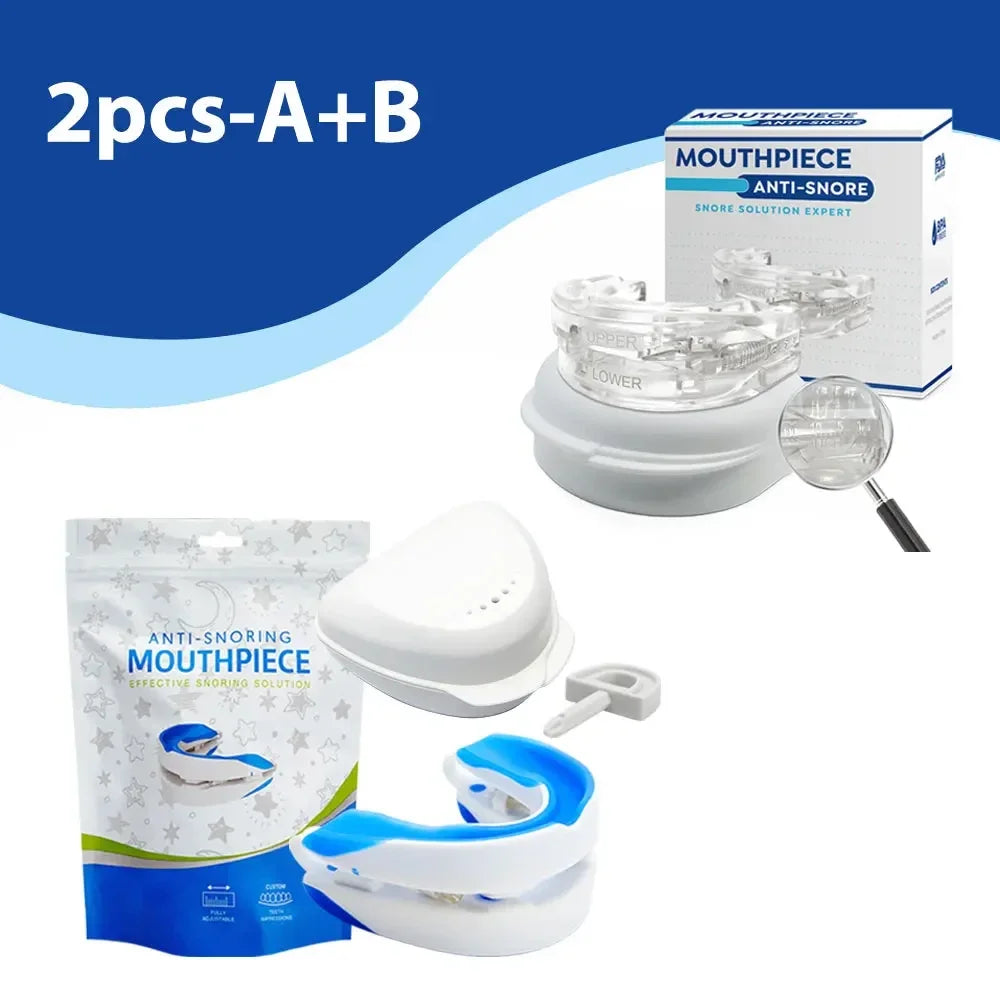 Merall Anti Snore Mouth Guard Silicone Sleep Aid Bruxism