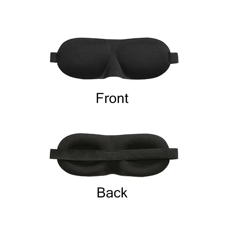 3D Sleep Mask Light Blocking Eye Shade For Travel Comfort