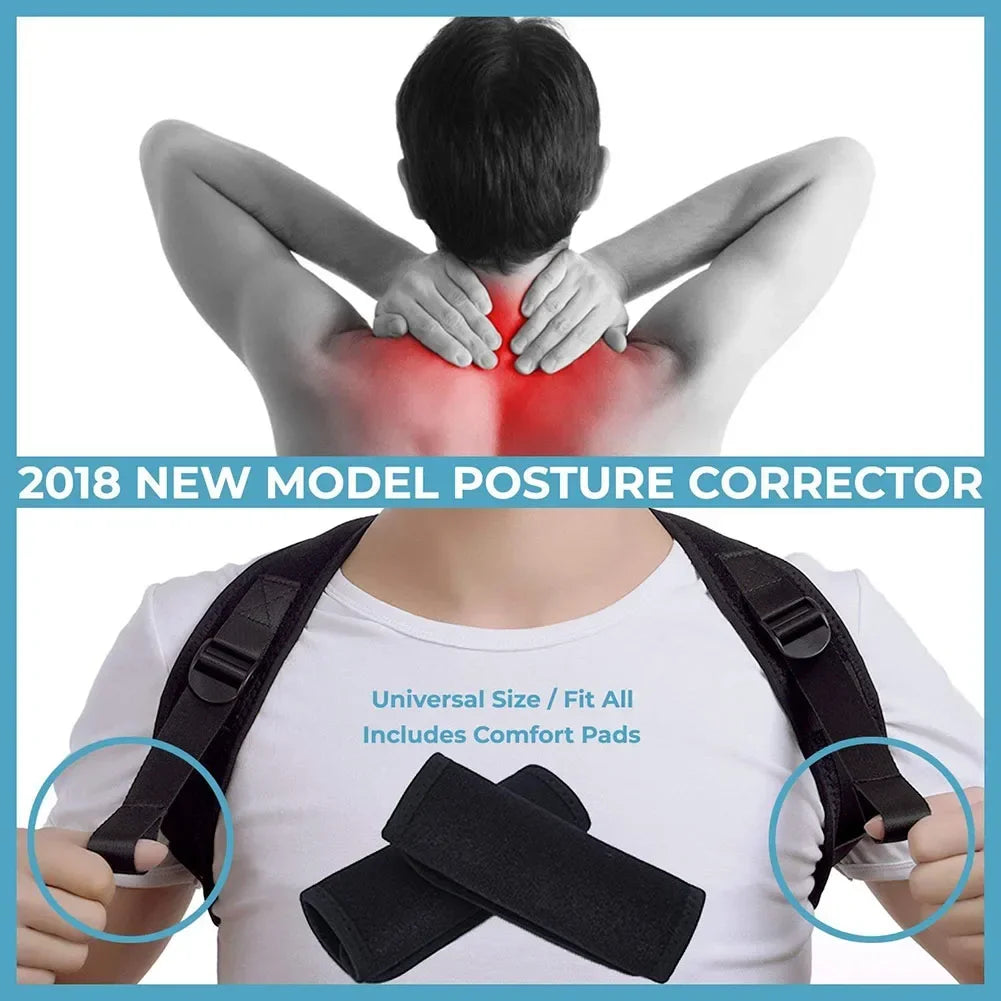 Eelhoe Posture Corrector Back Brace Clavicle Shoulder