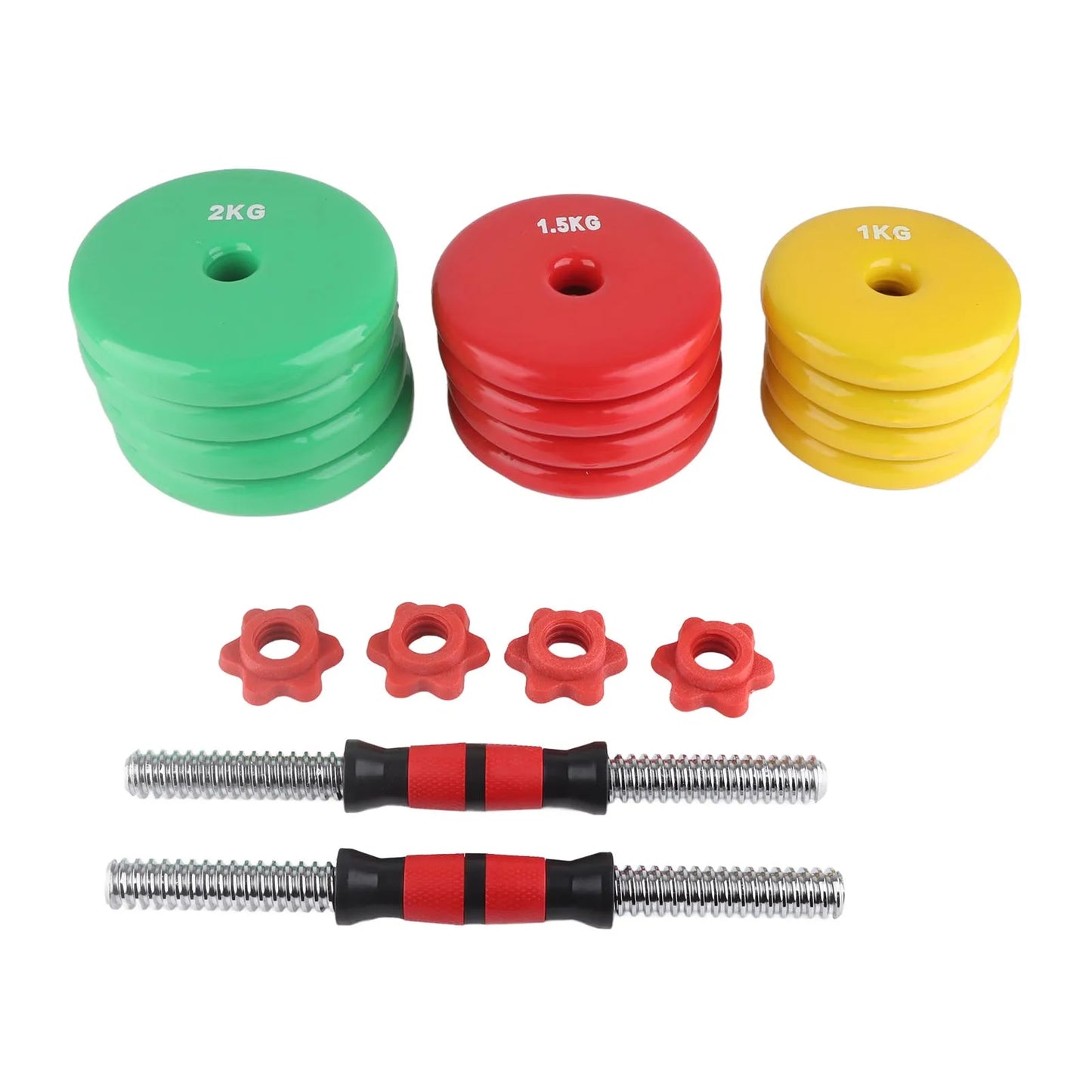 Hign-concerned Colorful Non Slip Grip Dumbbell For Home Gym