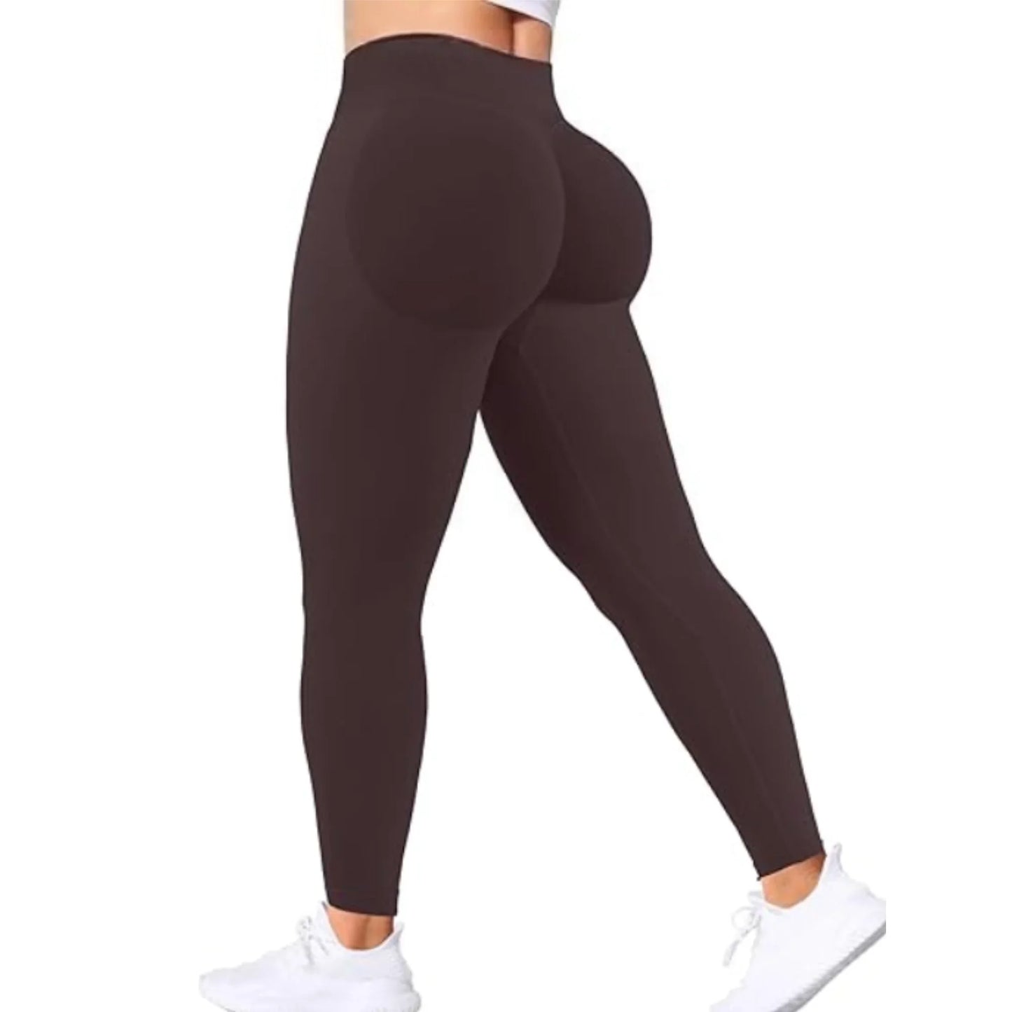 Seamless Women Yoga Pants Three Section Waist Hip Lifting