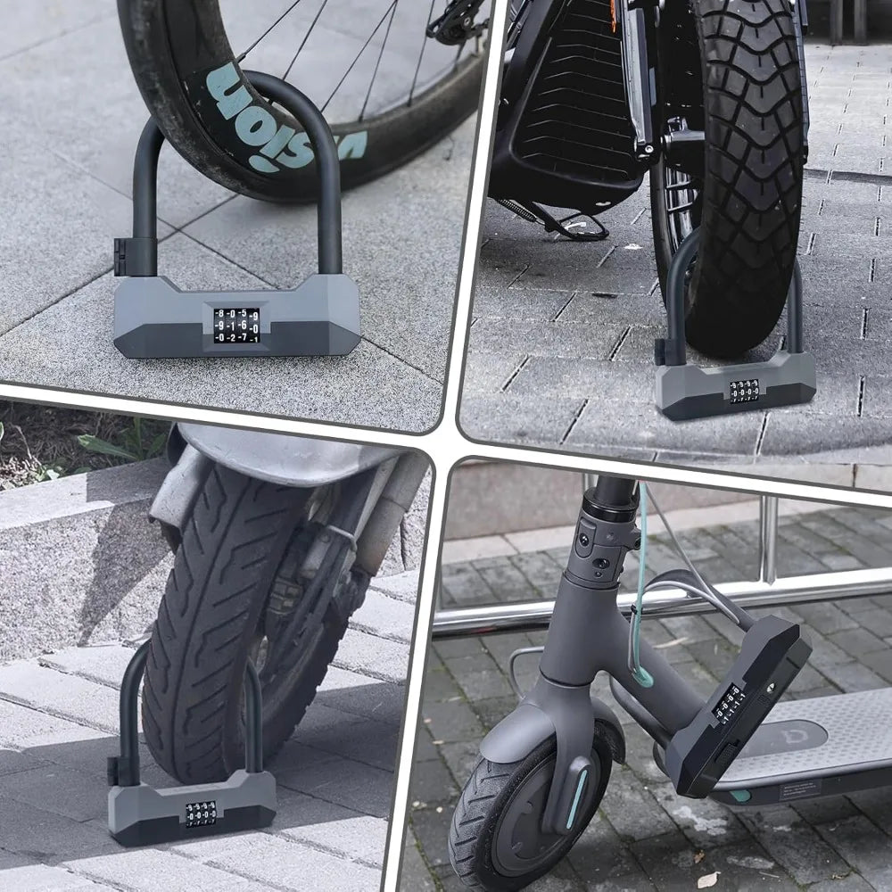 Hign Concerned Chemical Bike Lock U Lock Four Digit