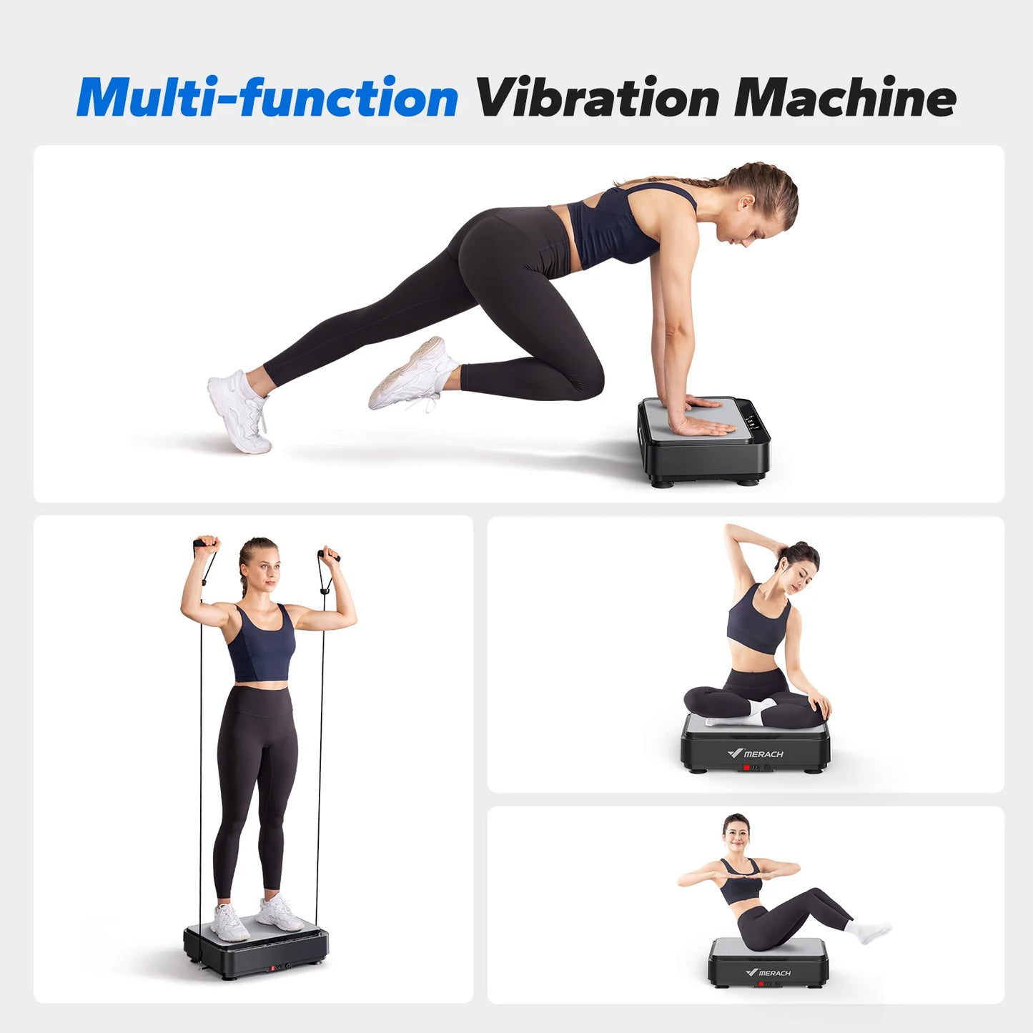 MERACH Vibration Plate Device For LymphDrainage Therapy