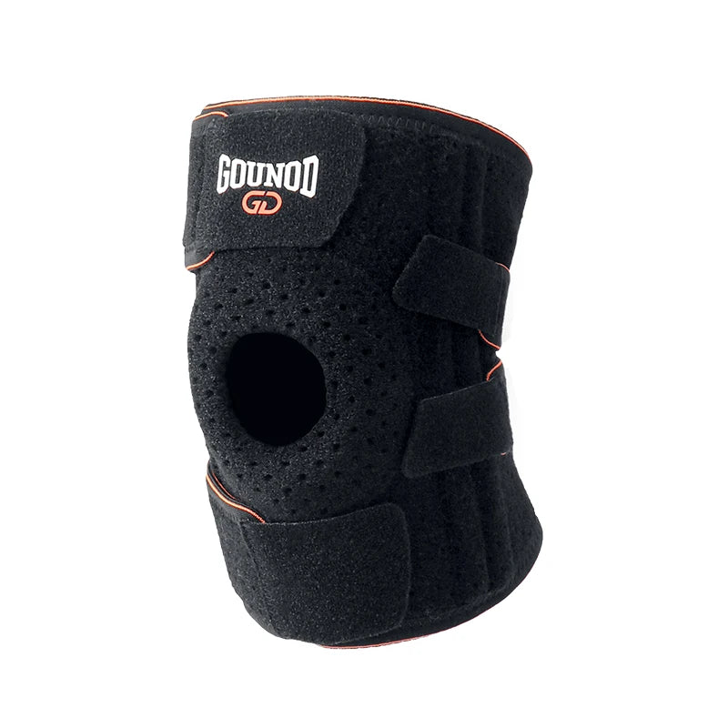 GOUNOD 1PC Compression Knee Brace With Straps Breathable Support