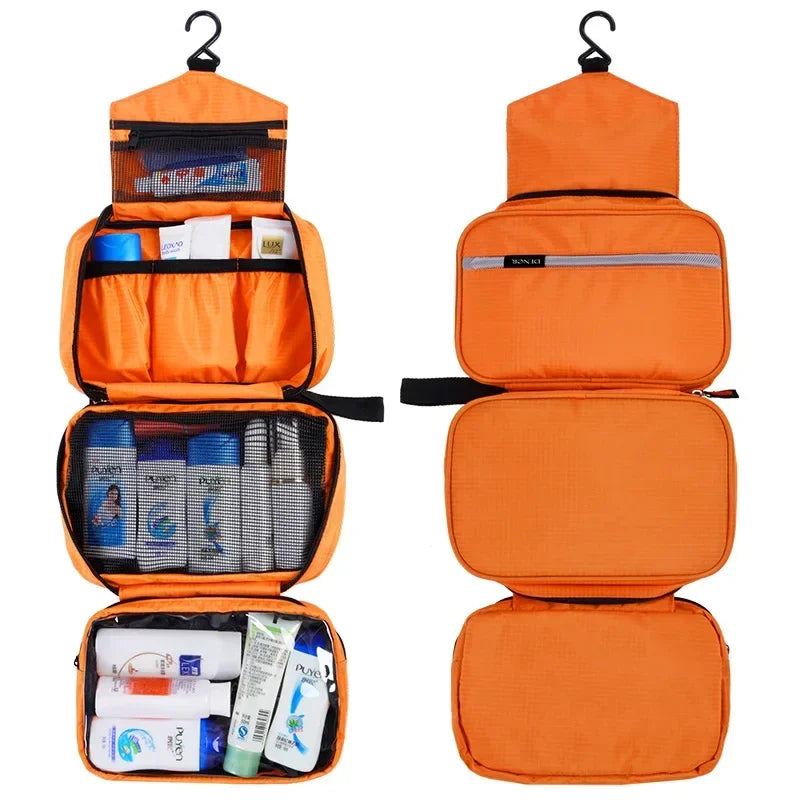 Dawndesslo Hanging Toiletry Bag Waterproof Travel Organizer