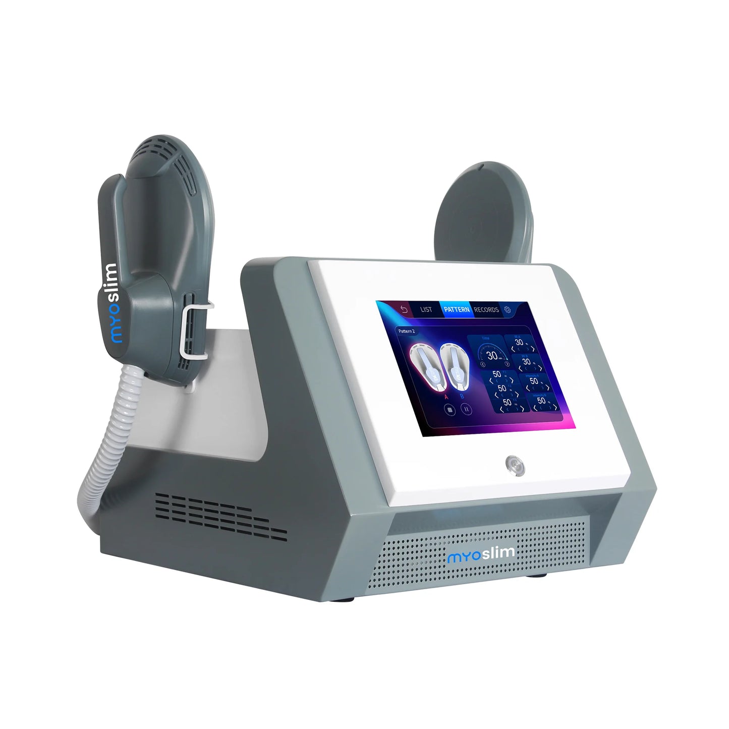 MYOSLIM Neo Portable EMS Machine Electromagnetic Muscle Stimulator Fat Removal