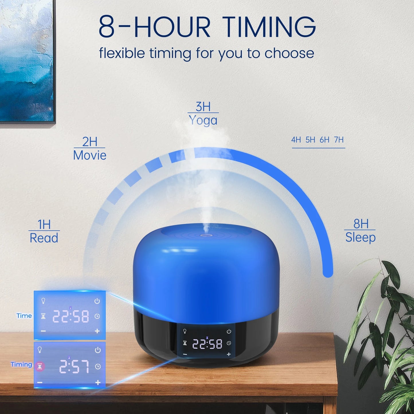 Mini Air Humidifier Usb Aroma Diffuser 17 Colorfull LED 400ml Essential Oil Purifier Cool Mist Sprayer Bedroom Humidificador