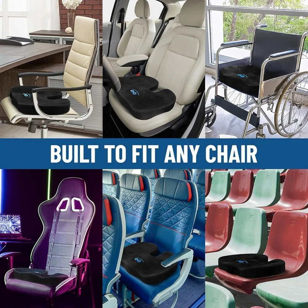 FujianCraft of Weaving MemoryFoam Seat Cushion Office Chair