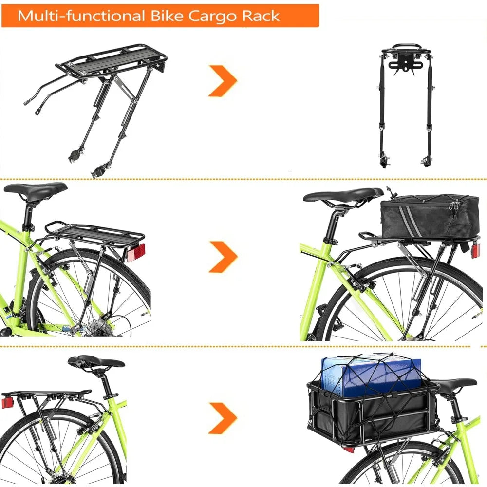 Hign Concerned Rear Bike Rack Universal Touring Carrier