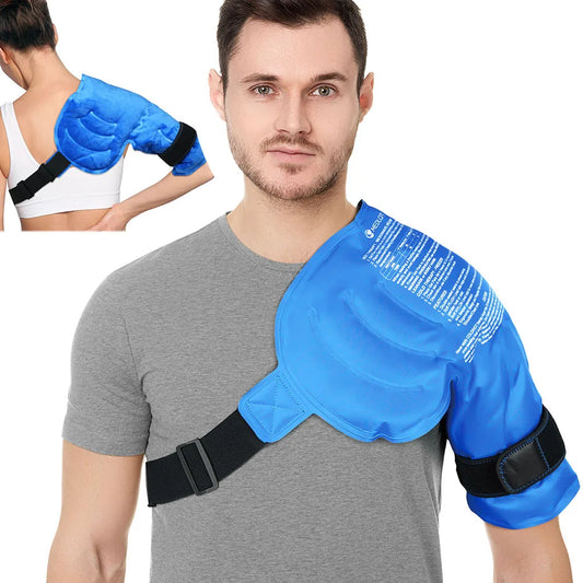 Hign-concerned Shoulder Ice Pack Wrap For Hot Cold Therapy