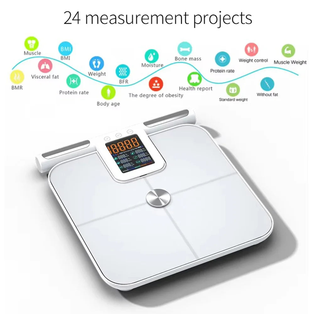 8 Electrode Digital Body Weight Scale With Full Body Composition