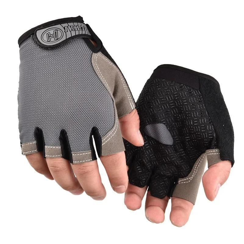 Breathable Fingerless Gym Gloves For Training And Cycling