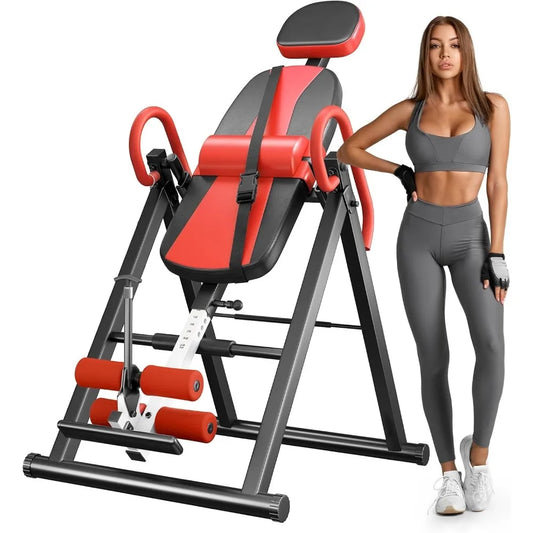Gravity Heavy Duty Inversion Table With Headrest And Belt
