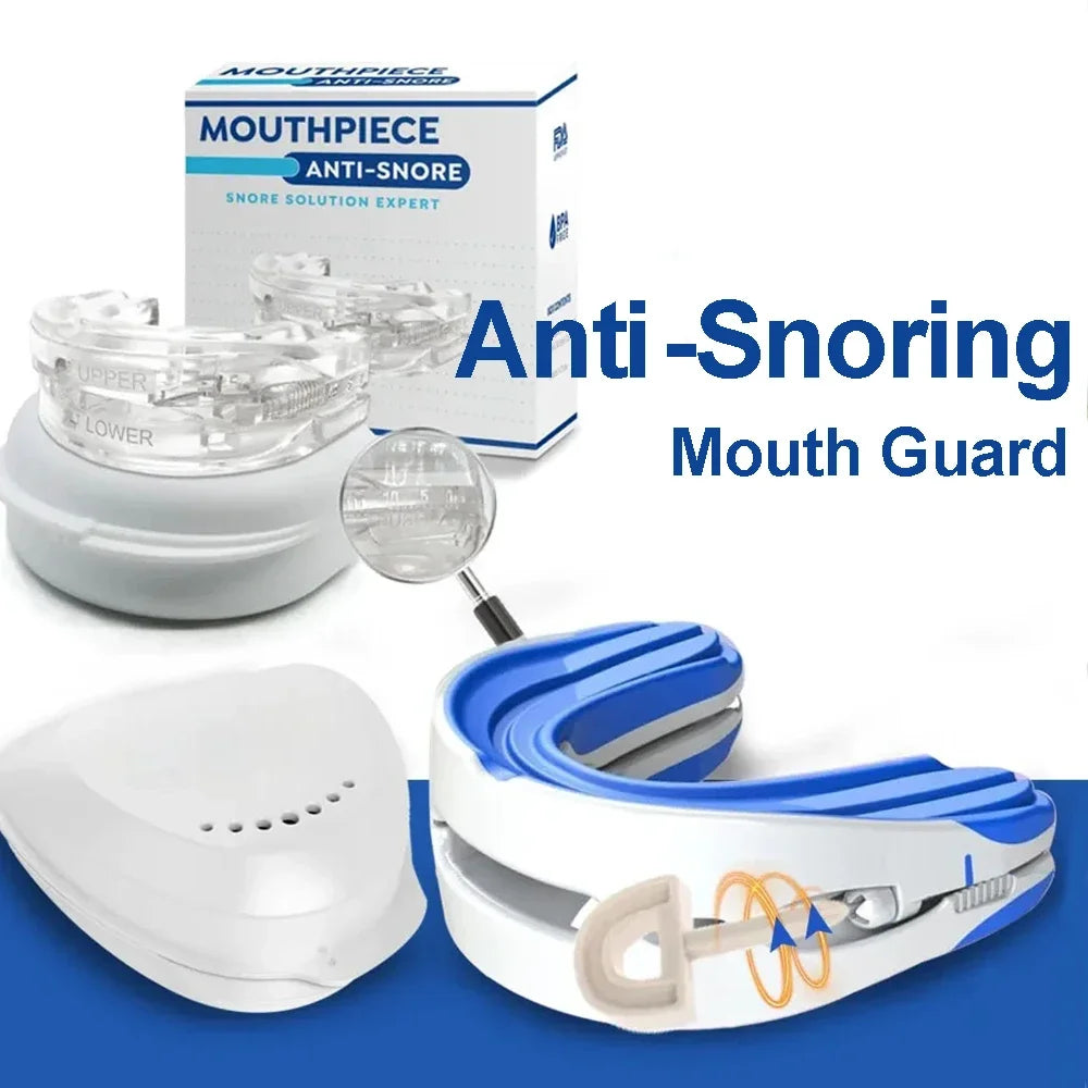 Merall Anti Snore Mouth Guard Silicone Sleep Aid Bruxism