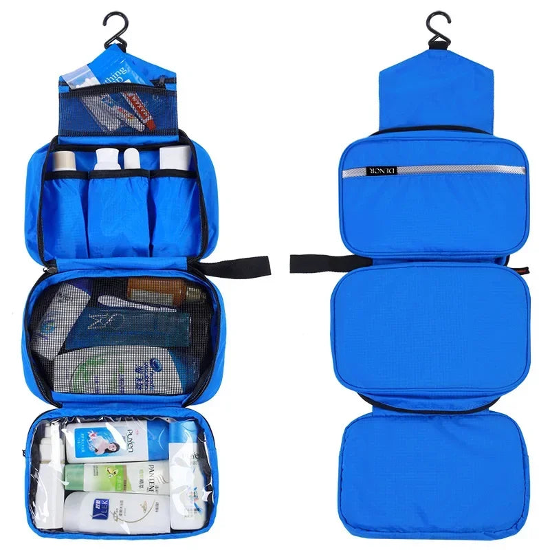 Dawndesslo Hanging Toiletry Bag Waterproof Travel Organizer
