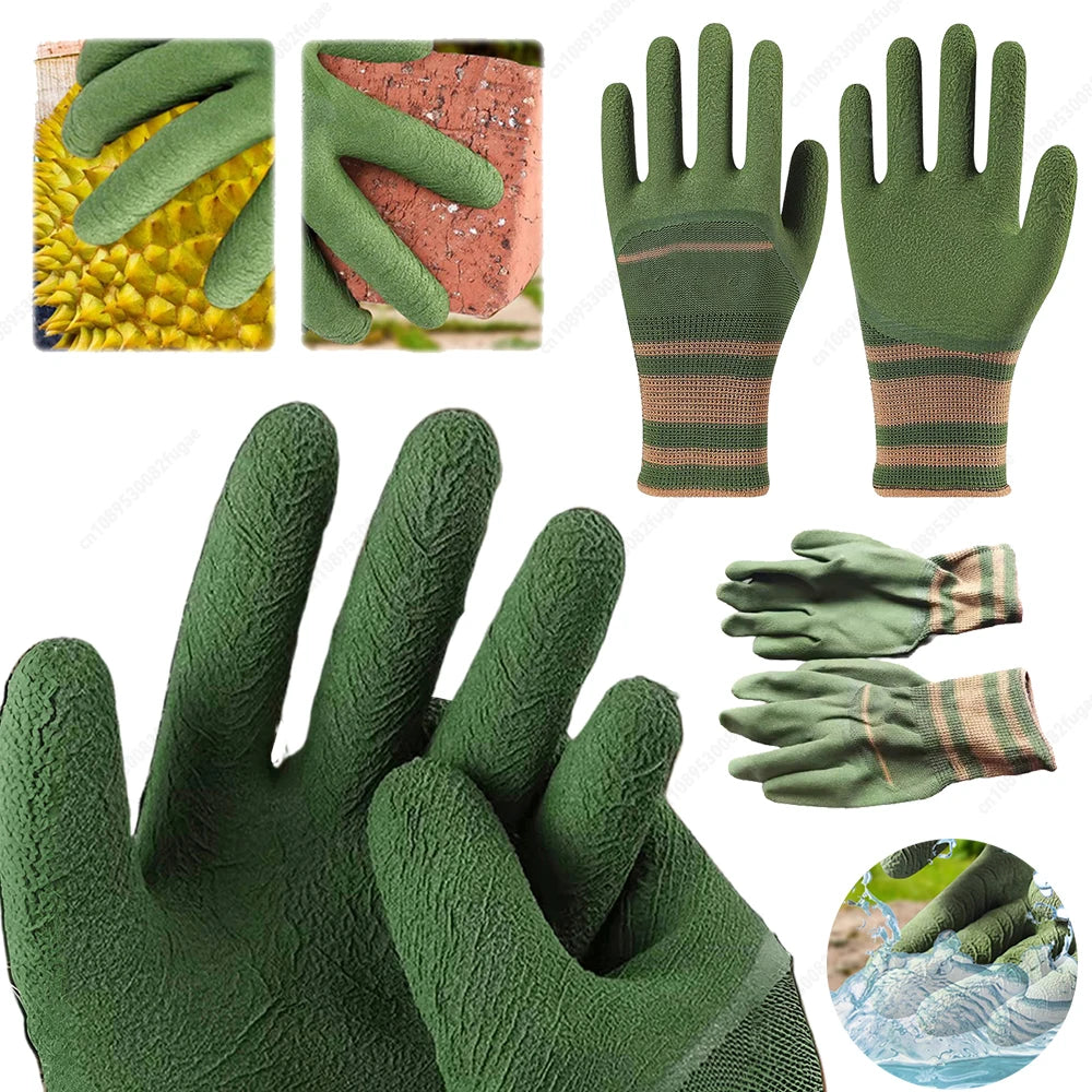 NONECN Thorn Proof Breathable Garden Gloves Waterproof For Women Men