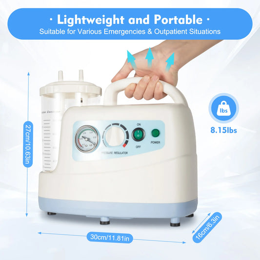 Portable Electric Suction Machine - High-Efficiency, Safe, and Convenient for Clear Breathing & Respiratory Health