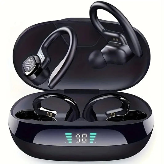 SHUKE Bluetooth Earbuds Wireless Earphones Earhook Headset With Mic