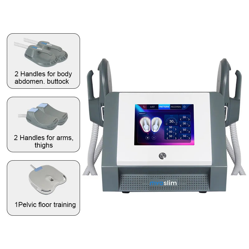 MYOSLIM Neo Portable EMS Machine Electromagnetic Muscle Stimulator Fat Removal