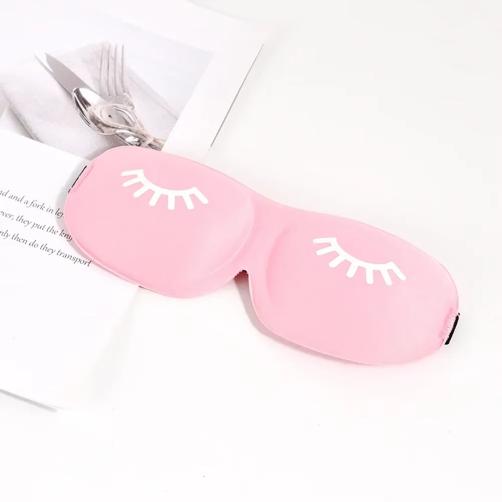 3D Sleep Mask Light Blocking Eye Shade For Travel Comfort