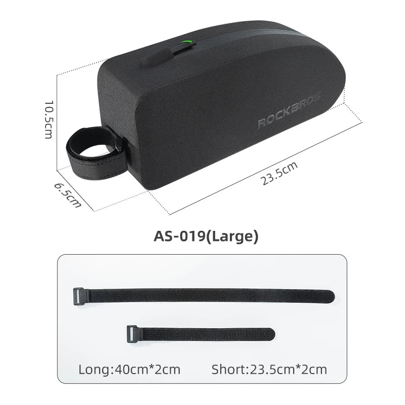 ROCKBROS Waterproof Top Front Tube Frame Bag Pannier