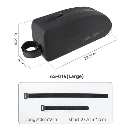 ROCKBROS Waterproof Top Front Tube Frame Bag Pannier