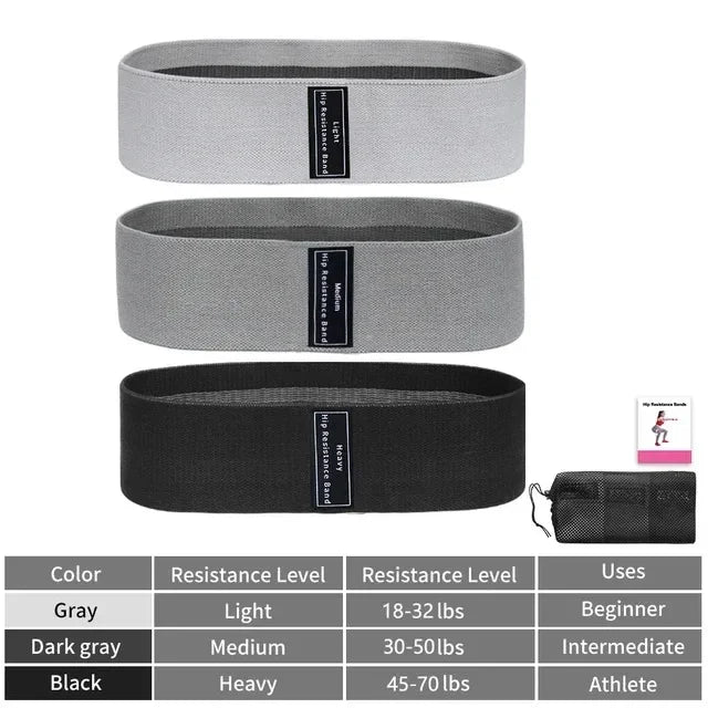 Glute And Hip Resistance Bands For Booty And Thigh Shaping
