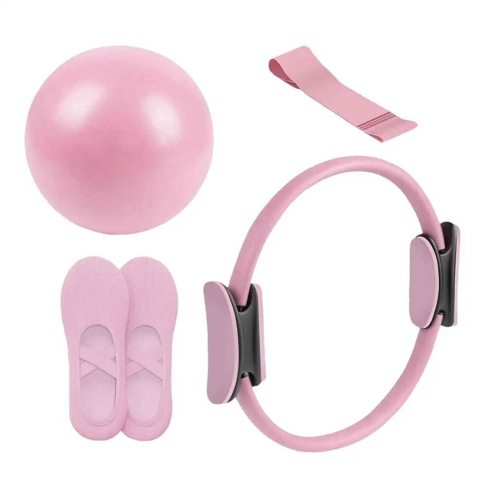 XMSJHign-concerned Pilates Ball And Ring Set For TotalBody CoreStabilization Postpartum